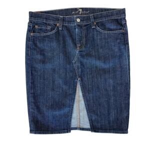 7 for All Mankind Roxy Denim Skirt - Size 30